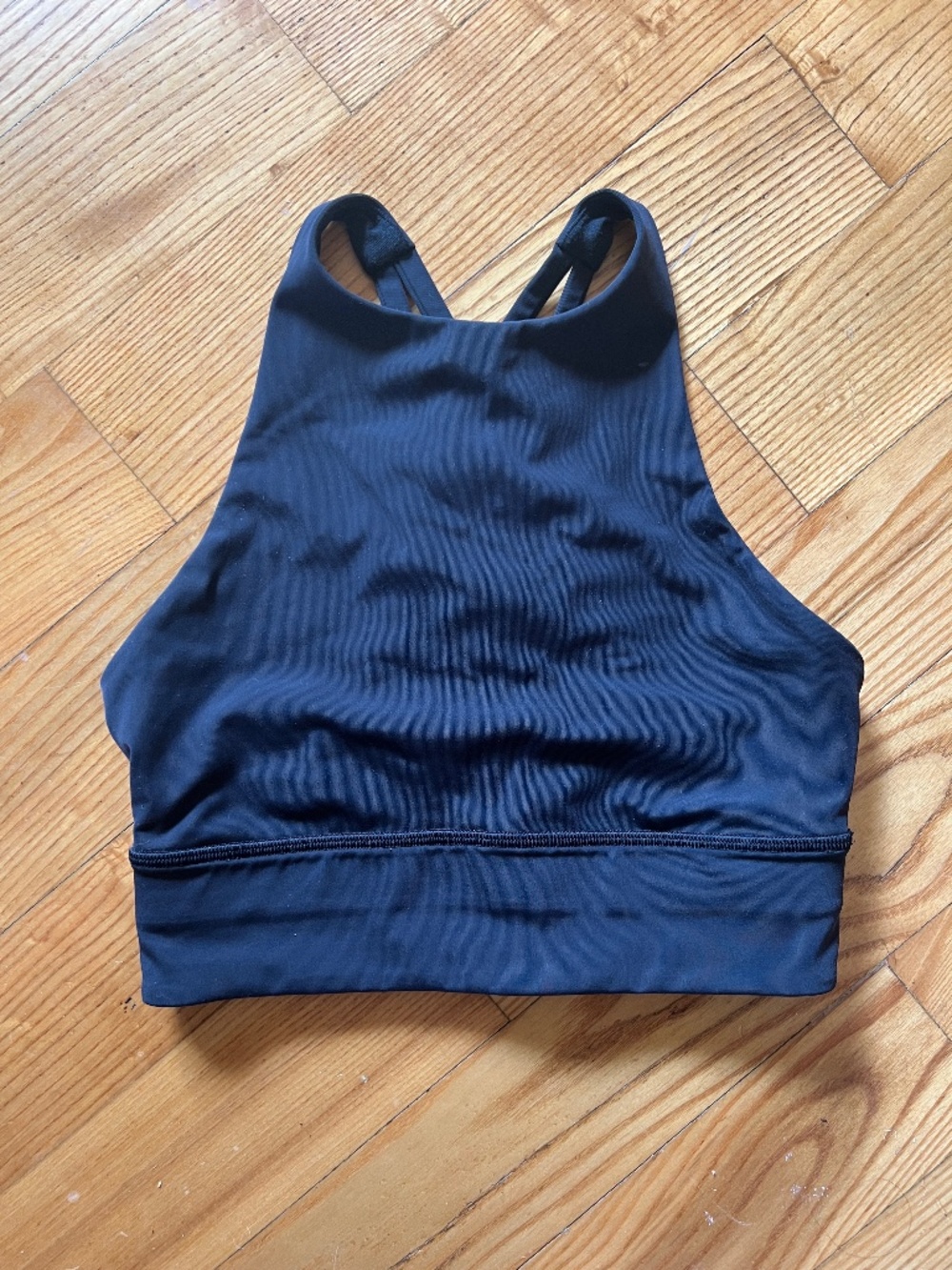 Lululemon High Neck Energy Bra - Black Size 4